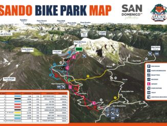 Mappa sentieri Sando Bike Park