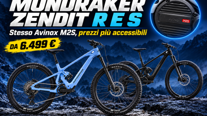 Mondraker Zendit R e S: quale conviene davvero con Avinox M2S